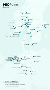 蔚来加速布局欧洲换电站-交子汽车 - 专业的汽车开发社区